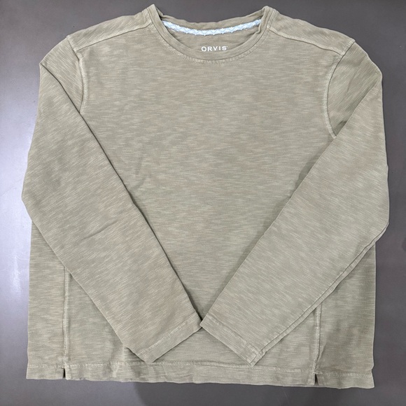 Orvis Tops - Orvis Sage Green Crew Neck Shirt - Size Medium